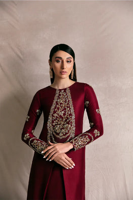 Handwork Fancy Zaari Adaa Work Embroidered Organza 3 Pc 👗